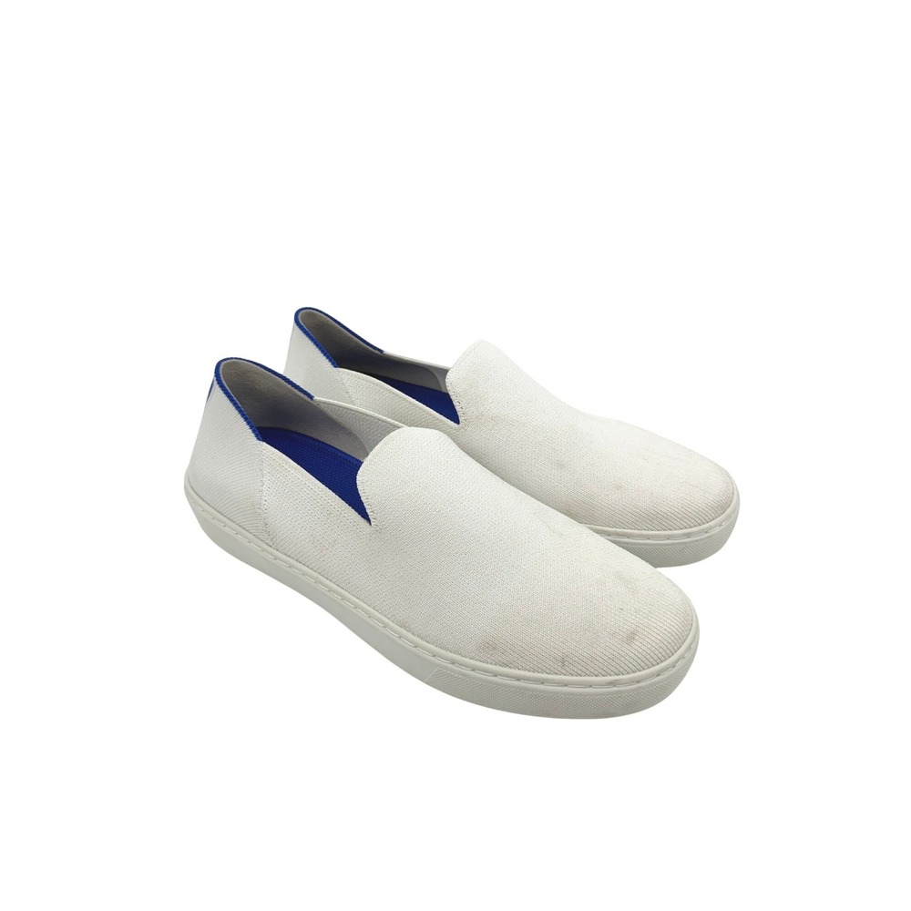 Rothys The Original Slip On Sneaker Bright White Slip On Shoes 7.5 Washable